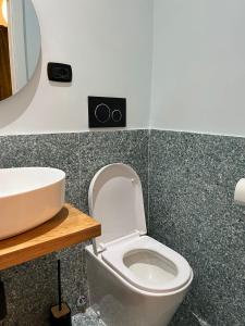 A bathroom at Les Artes