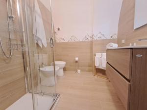 Koupelna v ubytování la casa sull arco