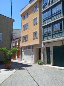 Budynek, w którym mieści się apartament