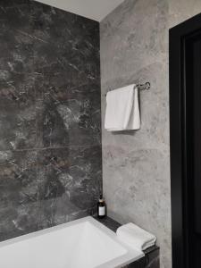 Kúpeľňa v ubytovaní Apartament Zamkowe Wzgórze + 37 fotografií