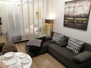 Central suite on Clock Square D1的休息区