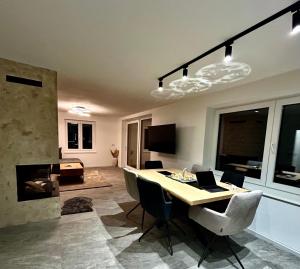 Ruang duduk di My Appartements