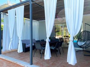 Patio nebo venkovní prostory v ubytování Vaumera E