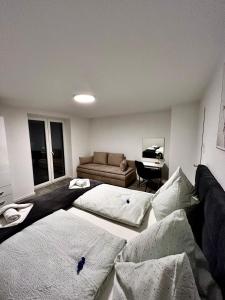 Ruang duduk di My Appartements