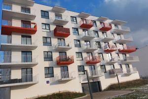 Budova, v ktorej sa apartmán nachádza