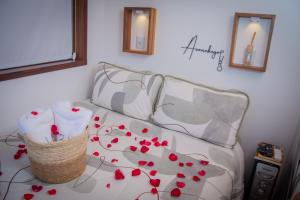 Ένα ή περισσότερα κρεβάτια σε δωμάτιο στο T24 Tinyhouse Container