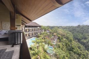 Μπαλκόνι ή βεράντα στο Rijasa Agung Resort and Villas