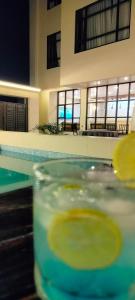 Drykkir á Hotel Gulmohar