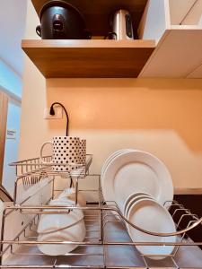 Kuchyň nebo kuchyňský kout v ubytování * *X Metro Bliss