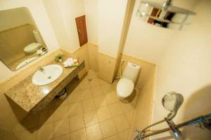Koupelna v ubytování Soubundith Hotel