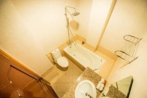 Koupelna v ubytování Soubundith Hotel
