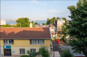 a view of a street in a town with buildings at Sultanahmet Center View Apart Hotel in Istanbul