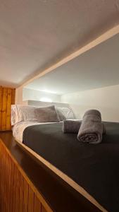 Posteľ alebo postele v izbe v ubytovaní Apartamento acogedor en La Molina, 2hab, Wi Fi