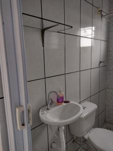 Ένα μπάνιο στο Aquarela dormitórios