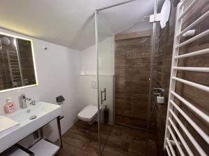 Koupelna v ubytování Hotel Stubnerhof