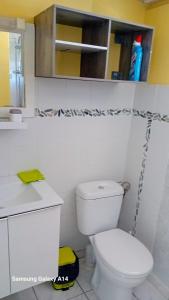 Vonios kambarys apgyvendinimo įstaigoje gîte La Cannaie