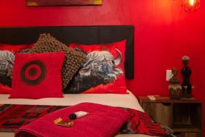 Cama ou camas em um quarto em Kaya KaBush