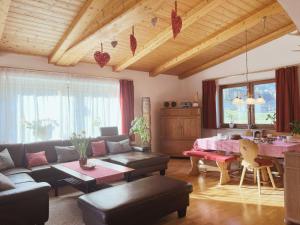 Istumisnurk majutusasutuses Appartements Skida