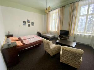 Postel nebo postele na pokoji v ubytování Apartma 299