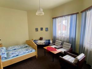 Postel nebo postele na pokoji v ubytování Apartma 299