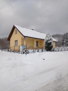 겨울의 Sielankowy Domek