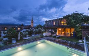 Bazén v ubytování Hotel Goldener Stern nebo v jeho okolí