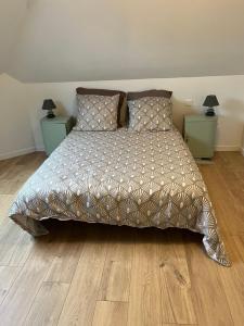 Postel nebo postele na pokoji v ubytování T3 en duplex logement entier