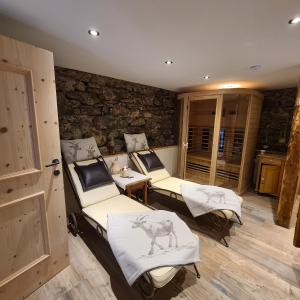 Posezení v ubytování Haus Edelweiss Spiss bei Samnaun