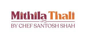 een logo voor een micahhat van chef santosh shat bij Mithila Thali By Chef Santosh Shah in Janakpur
