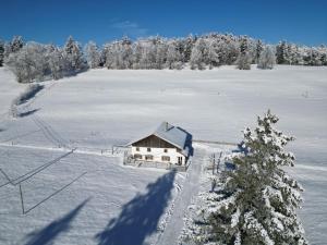 la ferme de la gaby v zimě