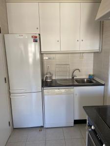 Køkken eller tekøkken på Apartamento Mira Rocha