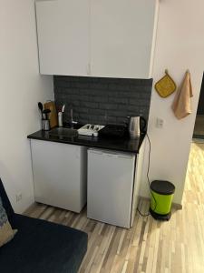 Kuchyň nebo kuchyňský kout v ubytování Gudauri Loft Apartment N508 + 12 fotografií