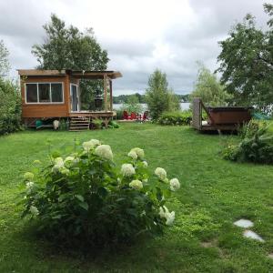 Zahrada ubytování Le gîte du Lac à la Tortue