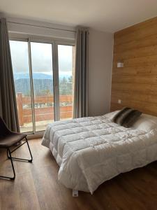 Postel nebo postele na pokoji v ubytování Les 100 Ciels Font-Romeu
