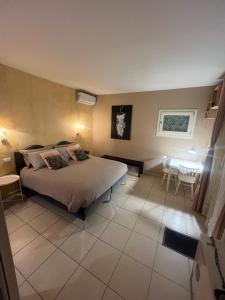 Postel nebo postele na pokoji v ubytování B&B casa Belvedere