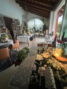 Posezení v ubytování B&B casa Belvedere