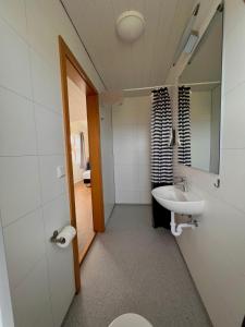 Vannituba majutusasutuses Guesthouse Nypugardar