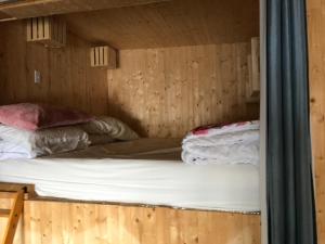Postel nebo postele na pokoji v ubytování Le gîte du Lac à la Tortue
