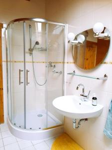 Koupelna v ubytování Fewo RELAX – Entspannung ohne TV