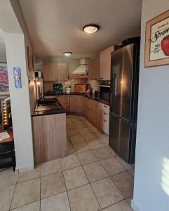 A kitchen or kitchenette at Casa Malinas