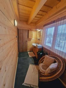 Panorama Tatry Chalets客房内的一张或多张床位