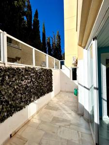 Uma varanda ou terraço em Casa Caracol