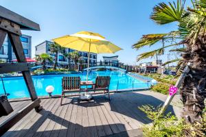 Bazén v ubytování Mulddeule Shimpang Resort nebo v jeho okolí
