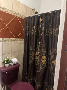 Ένα μπάνιο στο Apartamento El Madroño