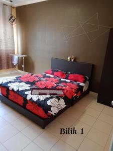 Katil atau katil-katil dalam bilik di Hakimi Homestay