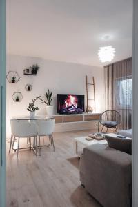 TV a/nebo společenská místnost v ubytování Apartman Franko - SELF CHECK IN