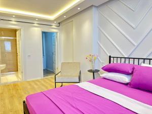 Cama o camas de una habitación en Akdenizin incisi Mersin