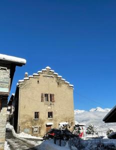 La Majorie de Nendaz v zimě