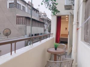 Balkón nebo terasa v ubytování Sweet Home Downtown Cairo