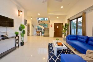 Un lugar para sentarse en EKOSTAY - Tropicana Villa